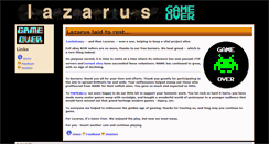 Desktop Screenshot of lazarus.org.uk
