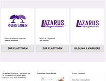 Tablet Screenshot of lazarus.at