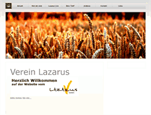 Tablet Screenshot of lazarus.ch
