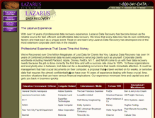 Tablet Screenshot of lazarus.com