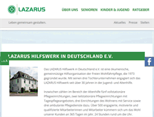 Tablet Screenshot of lazarus.de